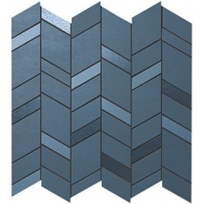 Плитка 30.50*30.5 MEK Blue Mosaico Chevron Wall